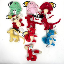 McDonald's Neopets Mini Plush Toys Lot of 10 Assorted Characters 2005