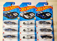 2024 Hot Wheels Lot 9 Ford Gt40 12250 Factory Fresh 210 Blue White 2024 Hot Wheels Lot 9 Ford Gt40 12250 Factory Fresh 210 Blue White