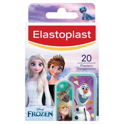 Disney Frozen Kids Plaster Assorted Pack Of 20 Colorful Wound Dressings