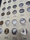Mercury Dimes Album With 61 Silver Coins Total Various Years Tonned See Photos