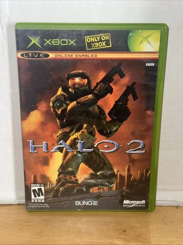 Halo 2 (Original Xbox) Black Label CIB COMPLETE & TESTED