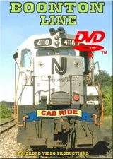 New Jersey Transit Boonton Line Cab Ride DVD NEW U34C Hoboken Netcong NJ NJT