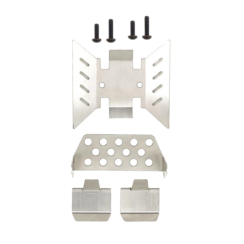 1/10 RC Car Chassis Guard For Axial SCX10 III RC Crawler Car DIY Upgrade Parts A - Image 4 of 4