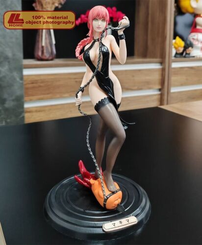 Anime DJ Hot Girl Makima step on Pochita Figurka Posąg Zabawka Prezent - Zdjęcie 1 z 5