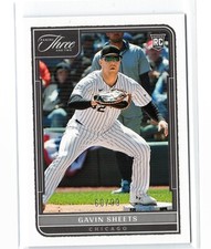 2022 Panini Three And Two GAVIN SHEETS ROOKIE RC BASE CARD #127 WHITE SOX /99