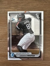 2024 Bowman Chrome Jurdrick Profar 1st Bowman #BCP-218 Chicago White Sox