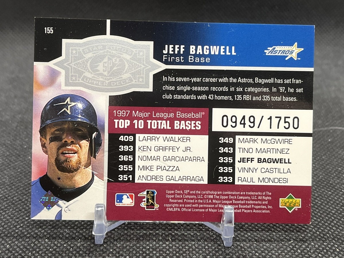 JEFF BAGWELL ⚾️ 1998 Upper Deck SPX Star Focus Spectrum JEFF BAGWELL ⚾️ 1998 Upper Deck SPX Star Focus Spectrum