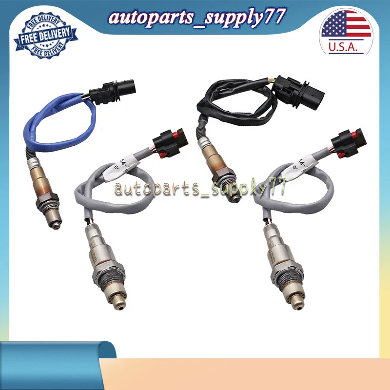 Juego de 4 sensores de O2 aguas arriba y abajo para Ford Expedition F-150 Turbo 2015 2016 3,5 L Foto 2 de 4