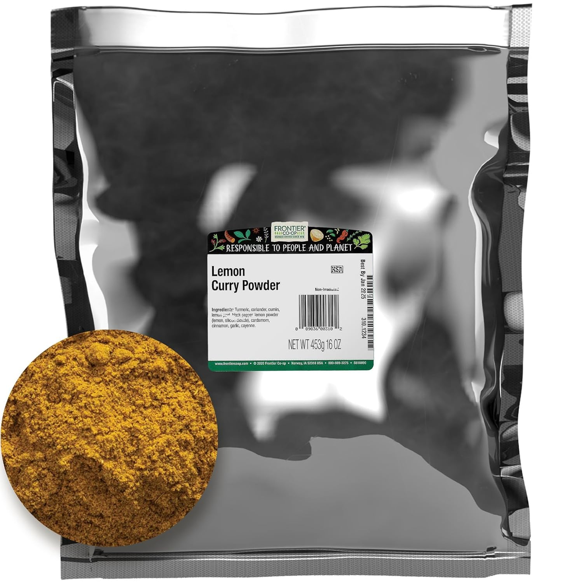 Frontier Co Curry Powder Coop Organic Curry Powder Frontier Co Op