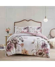 Madison Park Cassandra 3-pc Cotton Duvet Cover Set - King/Cal King - Blush