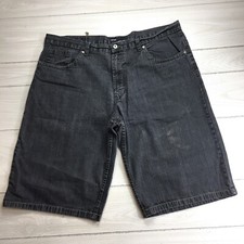 Vintage Y2K QRUEL Baggy Hip Hop Skater Grunge Jeans Shorts Men 44/15