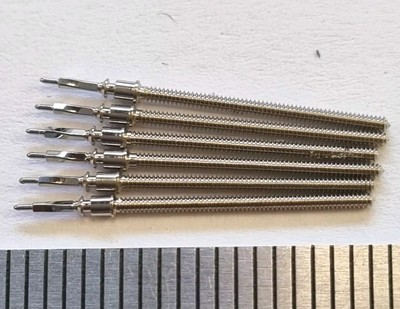 Lot De 6 Tiges D'Extension Pour Comparateur Yunnaty - Filetage M2.5, 10 à 100 Mm - Pour Mesures De Précision