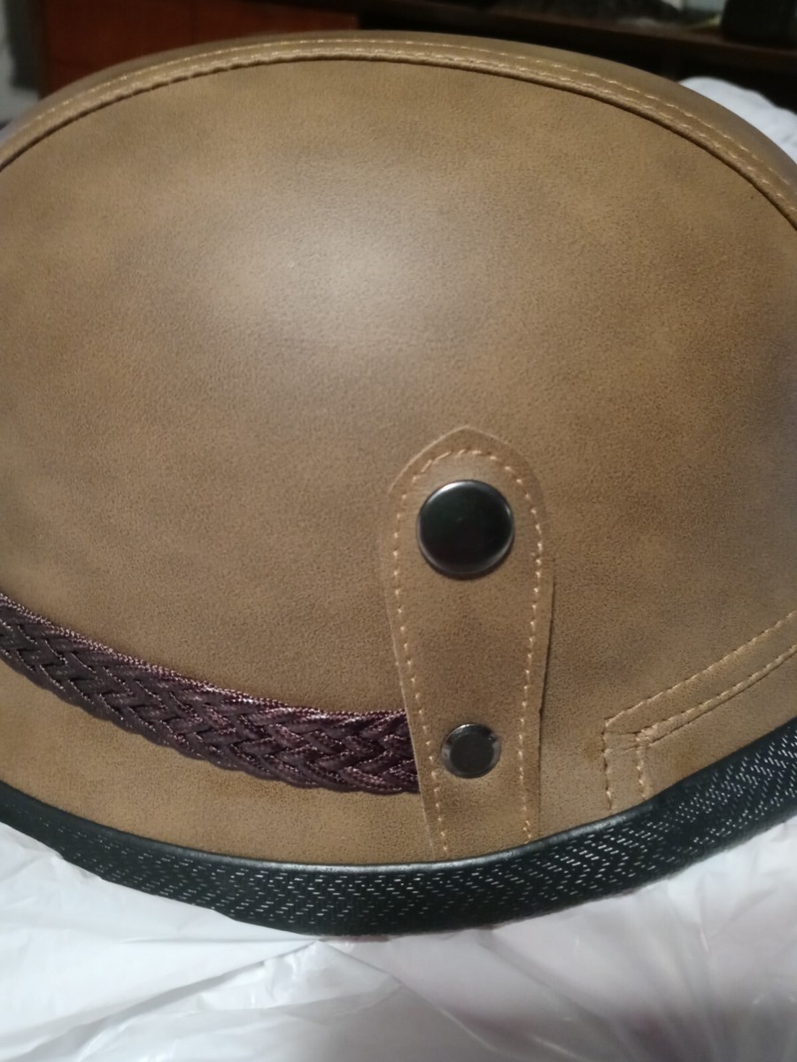 MOTORCYCLE Zengen Kco Original Helmet XL Brown like new | eBay