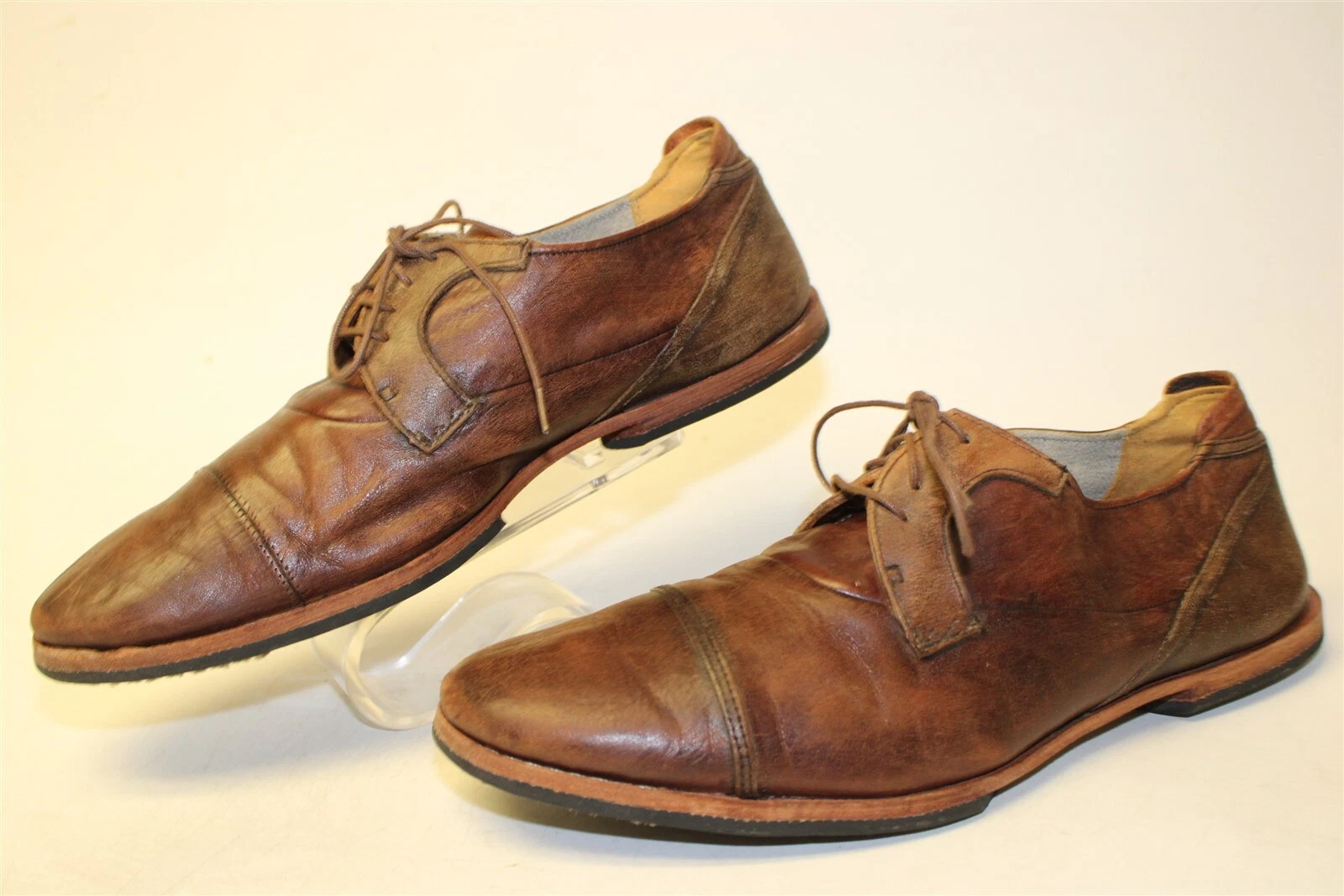 Scarpe Oxford Timberland Wodeho da uomo 12 46 in pelle marrone stringate 75507