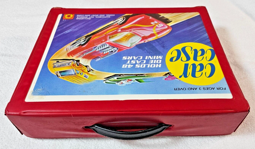 1960’s Toy Miniature Car Collector Display Case with Tootsie 42 Cars - VTG LOT - Picture 6 of 13