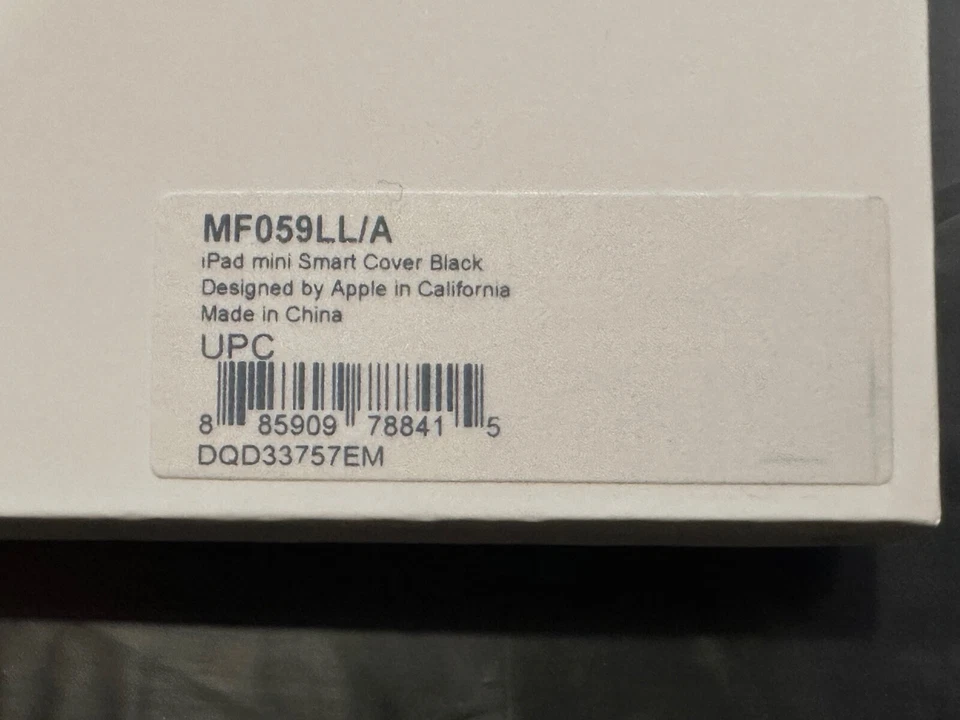 NIB • Apple iPad mini Smart Case 7.9 Inch • MF059LL/A Black - Image 2 of 2