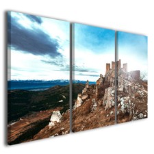 Quadri moderni Rocca Calascio castello II stampe su tela abruzzo italia