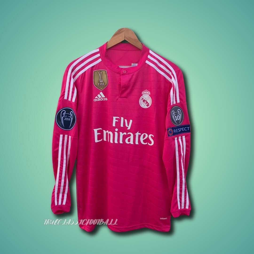 Ronaldo #7 Real Madrid Champions League Jersey 2014-2015 Pink