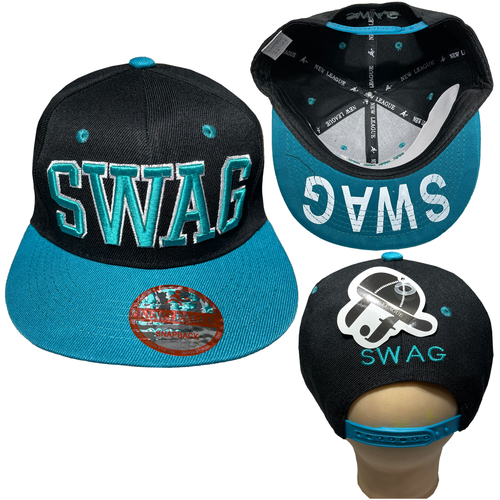 SWAG Hip-Hop 3D Embroidered Snapback Cap Adjustable Baseball Hats Wholesale LOT - 第 12/18 張圖片
