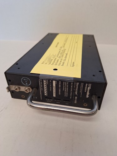 BF Goodrich Stormscope WX-500 - P/N: 805-11500-00 Weather Mapping Sensor w/ Tag