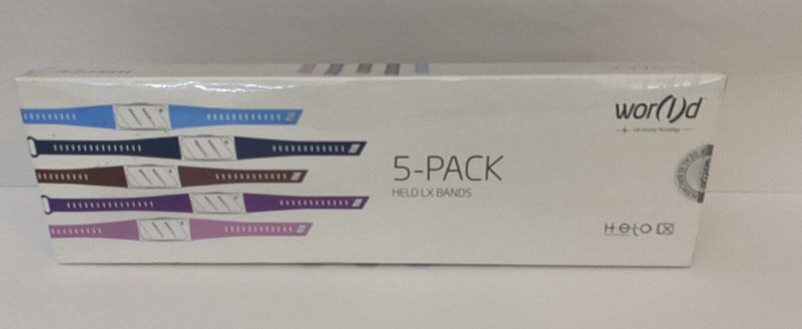 New HELO 93％以上節約 早い者勝ち LX 5-Pack Multicolor Band Factory Set Still - Sealed