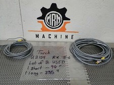 Turck U2159 RK 4T-6 Euro Fast Cordsets (1) 96" & (1) 235" Used With Warranty