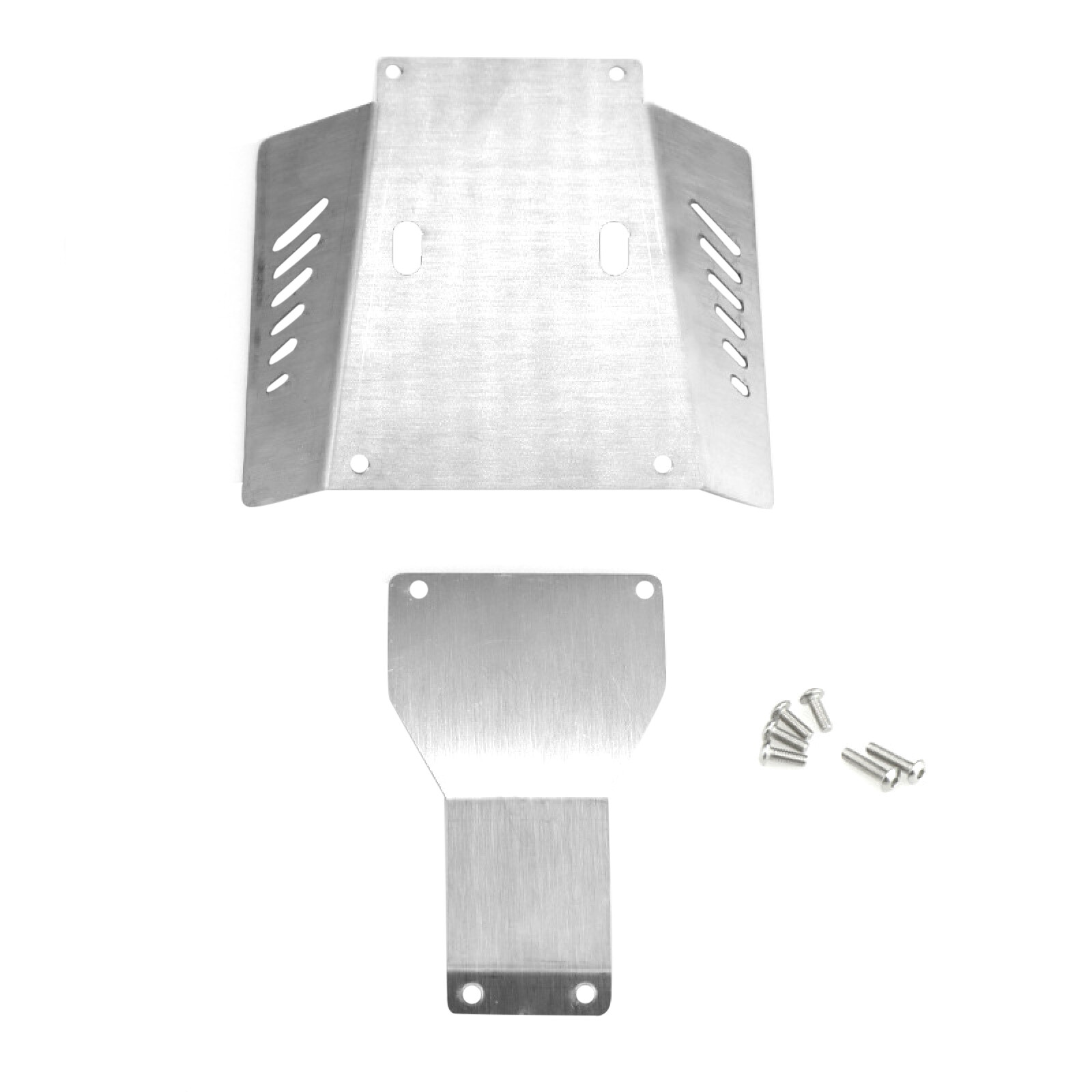 1 Set Stainless Steel Chassis Armor Guard Plate for TAMIYA CC01 RC Car Upgraded