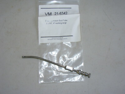 Debakey Adson Suction Tube VM 216342  6 1/16''  4'' Working Length 