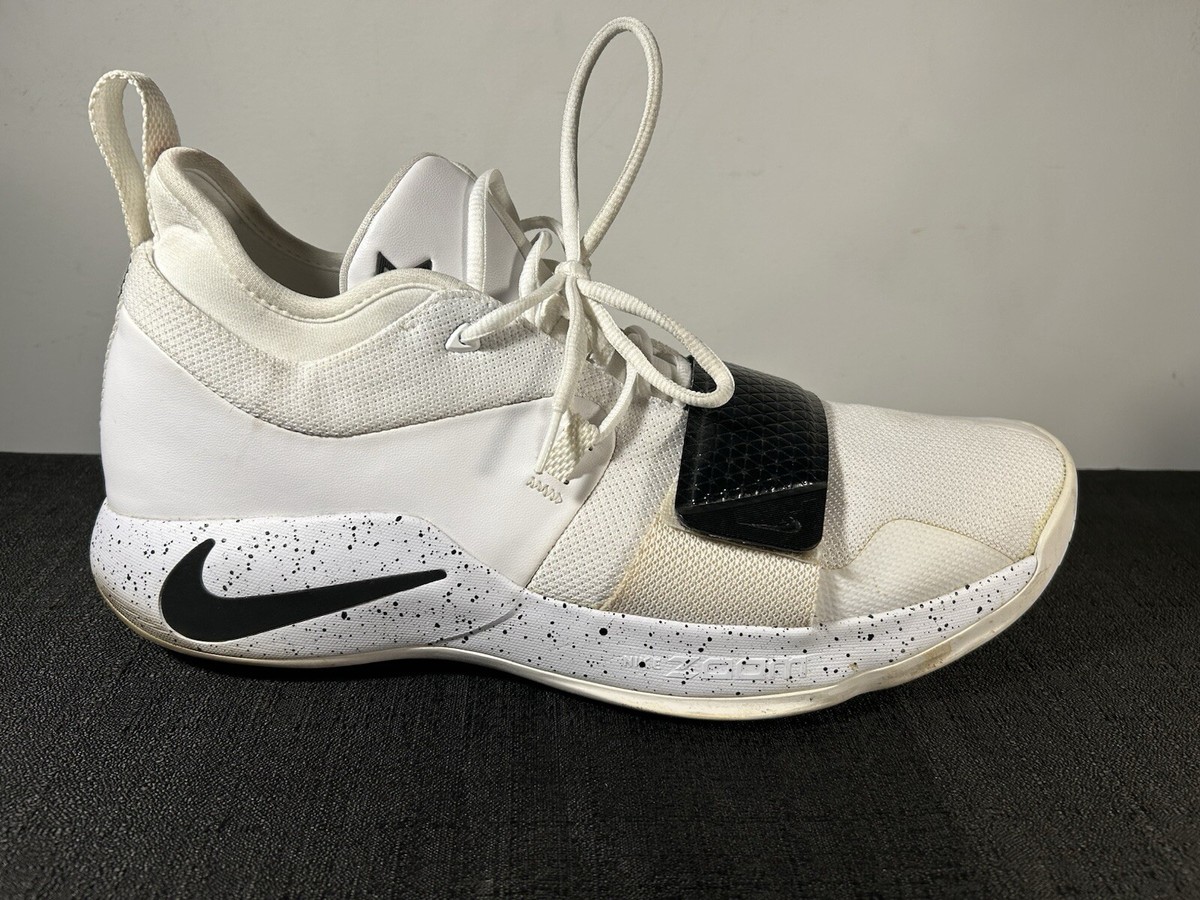 Nike Mens Paul George 2.5 BQ8454-100 White Basketball Shoes