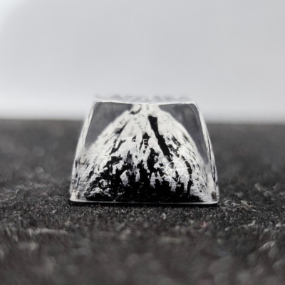 2022 Volcano Fujiyama Keycap OEM R4 SA R3 Resin Key Cap for Cherry MX Keyboard