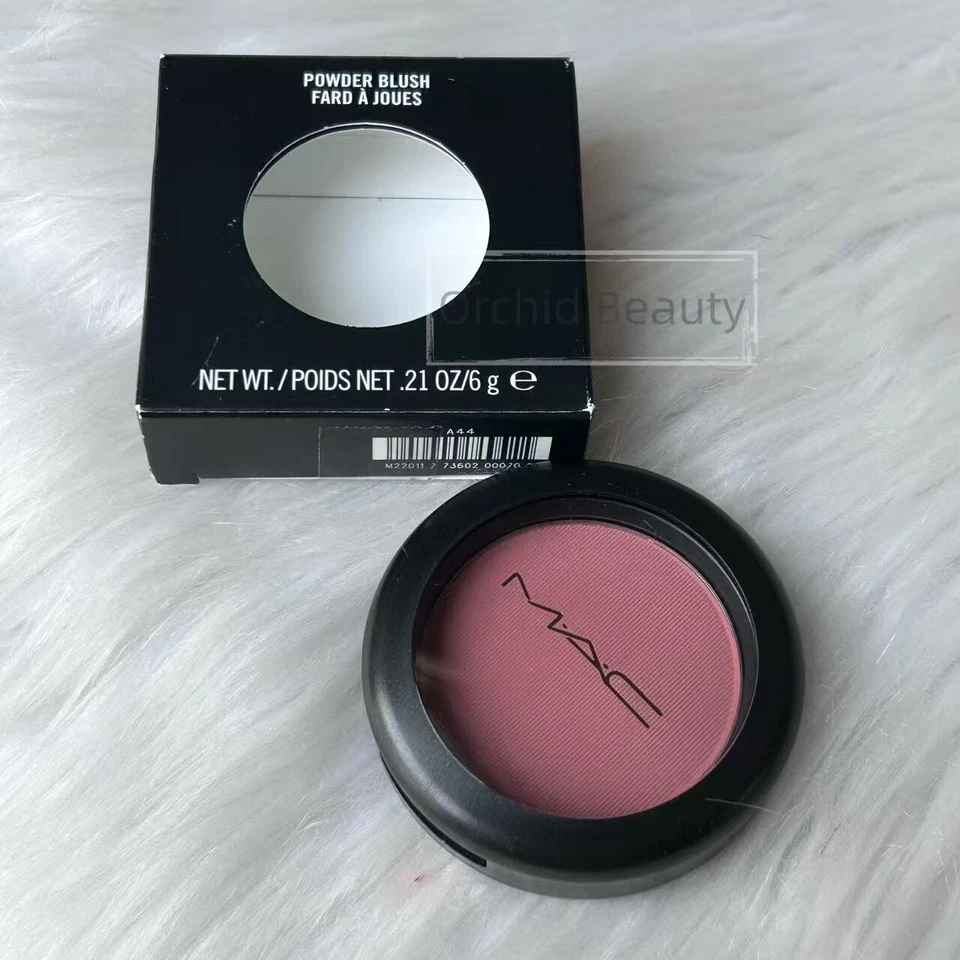 New in box MAC Powder Blush~Shade Desert Rose~Full Size 0.21 oz/6 g~Authentic - Image 3 of 4