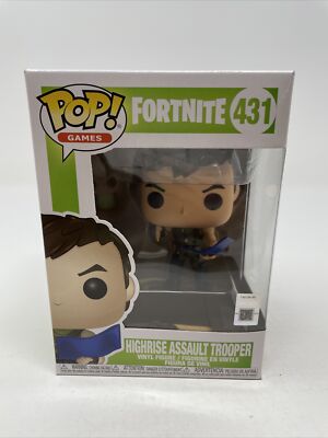 Funko Pop! Games Fortnite 431 Highrise Assault Trooper | eBay