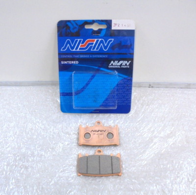 Kawasaki Ninja Suzuki GSXR GSF SV Nissin Sintered Front Brake Pads New 2P214ST