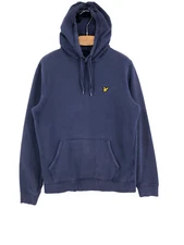 LYLE & SCOTT Men's Sweater Blue Hoodie Size M