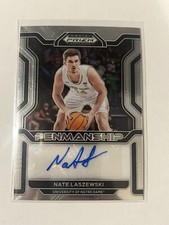2022 Prizm Draft Picks Nate Laszewski #CP-NLA College Penmanship Auto