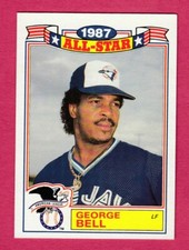 1988 Topps ALL-STAR # 6 George Bell -- Toronto Blue Jays
