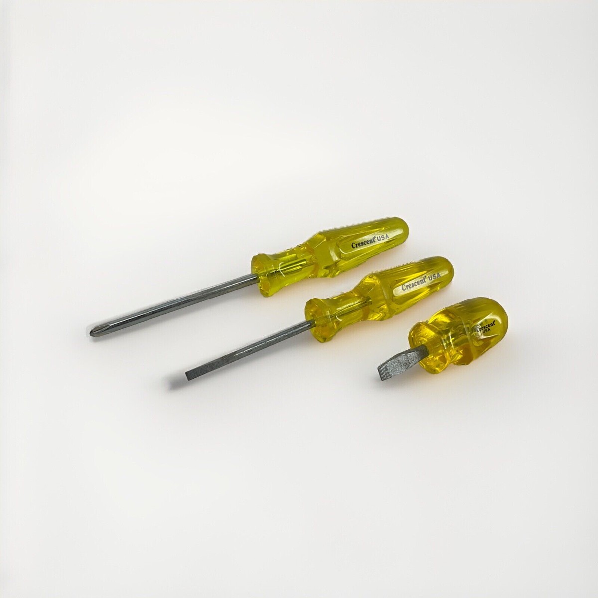 3 Pack Crescent Screwdrivers Phillips Flathead | eBay
