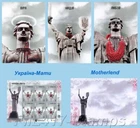 2023 Ukraine. Set  " Motherland " - monument in Kyiv.