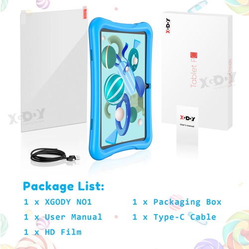 2025 NEW Kids Tablet 10 Inch, 64GB, Parental Control, Bundle, WIFI, Free Case, - Picture 14 of 30