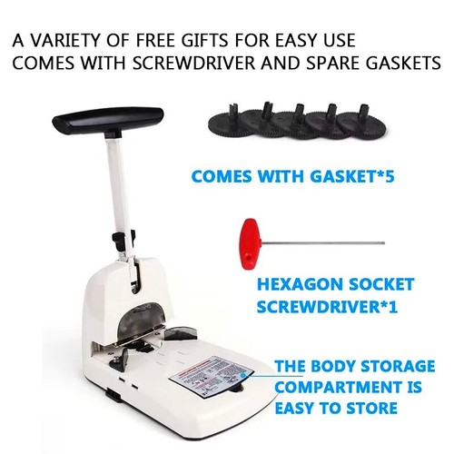 Multifunctional Round Hole Cutter Paper Cutter Manual Corner Fillet Machine - Picture 4 of 6