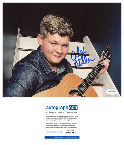 AMERICAN IDOL COUNTRY STAR ALEX MILLER SIGNED PHOTO AUTO ACOA Luke Bryan