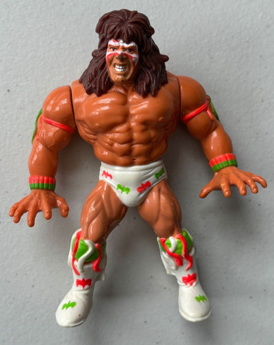 WWF Hasbro Ultimate Warrior 1991 Series 2 Loose Vi...