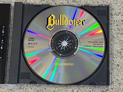 Bulldozer Neurodeliri Cd 1999 First Pressing Near Mint Motorhead