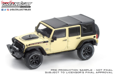Greenlight 86188 1/43 2018 Jeep Wrangler Rubicon Recon mit Offroad Teilen