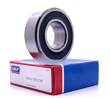 SKF 2206 E-2RS1TN9/C3 Self-Aligning Bearing, Double Row, 30X62x20mm NEW