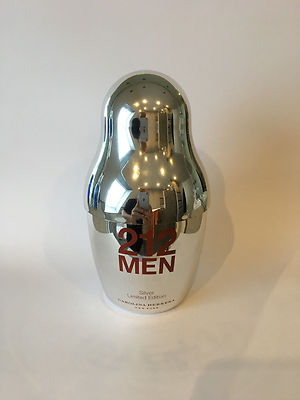 212 Carolina Herrera Men 100 ml EdT Eau de Toilette Silver Limited Edition