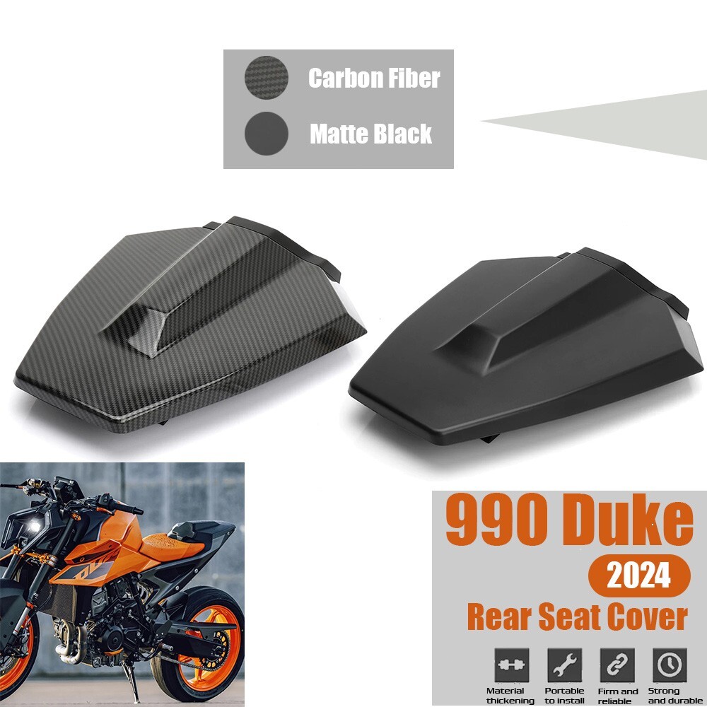 For KTM 990 Duke 2024 Pillion Rear Passenger Solo Seat Cowl Back