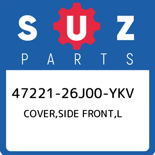 COVER, SIDE FRONT LH (BLACK)