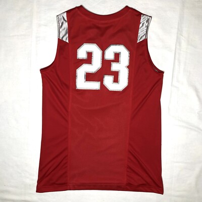Ohio State Buckeyes Nike Elite Red Basketball Jersey 23 LBJ