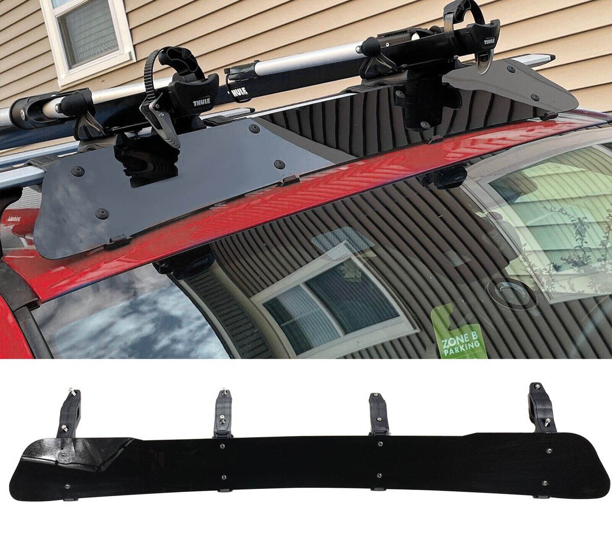 E46 Yakima Wind Fairing Installation Mk7 Rhino Rack Fairing Thule